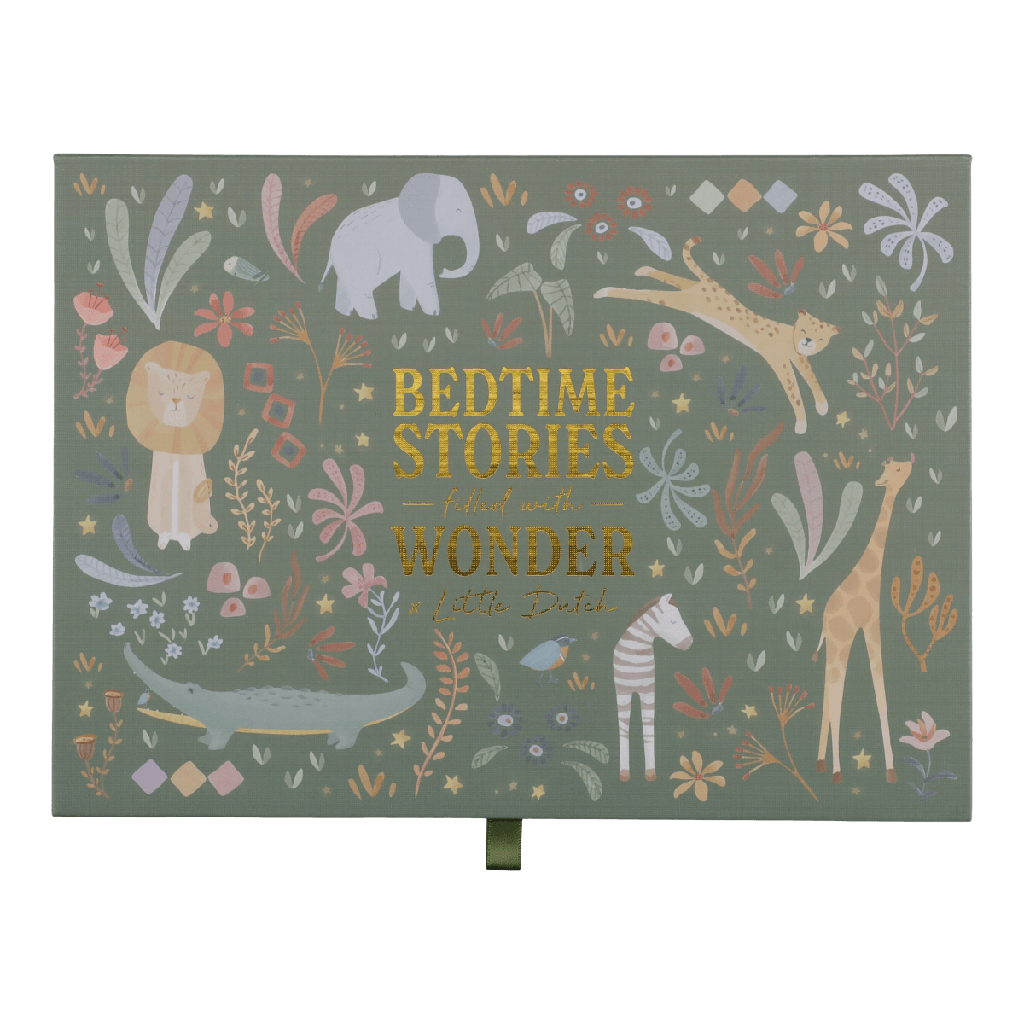 Little Dutch | Educatief Speelgoed Safari Friends Verhalen Projector Zaklamp Groen