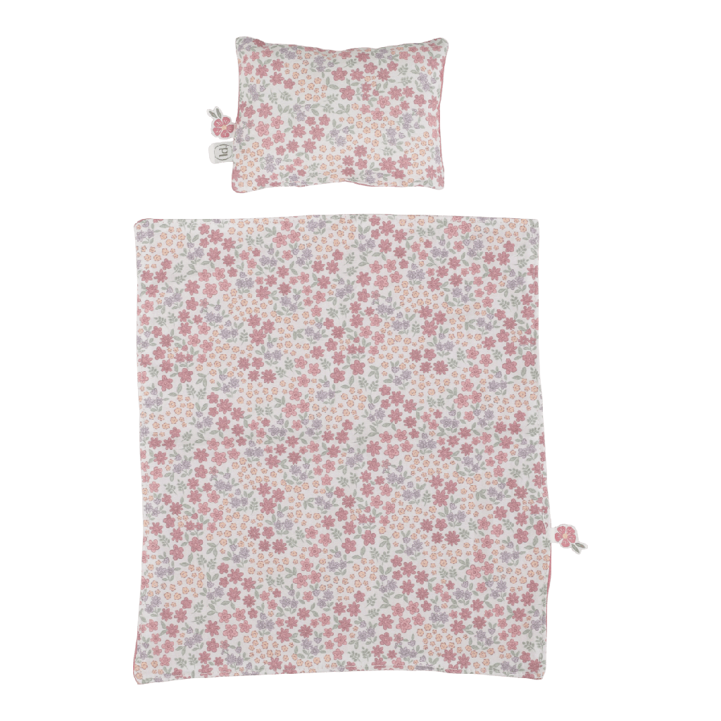 Little Dutch | Poppen Babynest Roze
