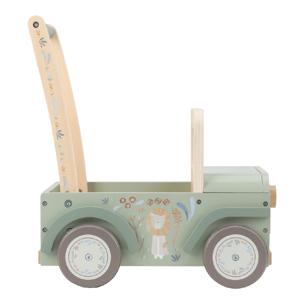 Little Dutch | Loophulp Safari Friends Groen