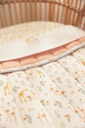 Little Dutch | Deken Wieg Safari Friends  Blooming Safari Roze 70x100cm