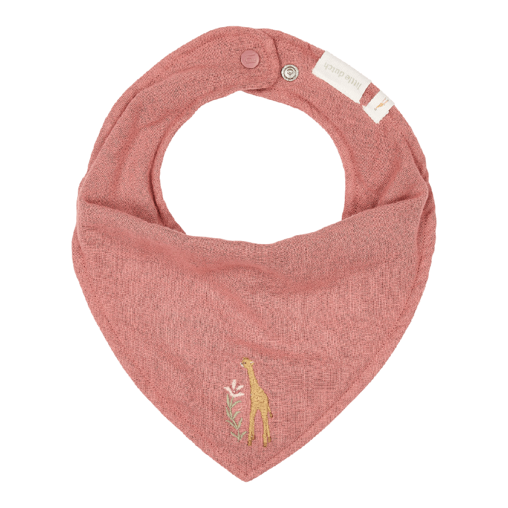 Little Dutch | Giftset Safari Friends Flamingo Fopspeen-/Spuug-/Tetradoek Roze 