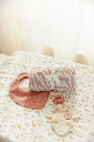 Little Dutch | Giftset Safari Friends Flamingo Fopspeen-/Spuug-/Tetradoek Roze 