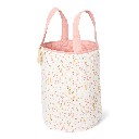 Little Dutch | Opbergmand Safari Friends Blooming Safari Groot Roze   