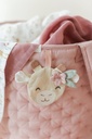 Little Dutch | Opbergmand Safari Friends Blooming Safari Groot Roze   