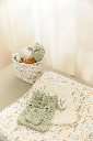 Little Dutch | Washandjes Safari Friends Krokodil Groen 2-pack