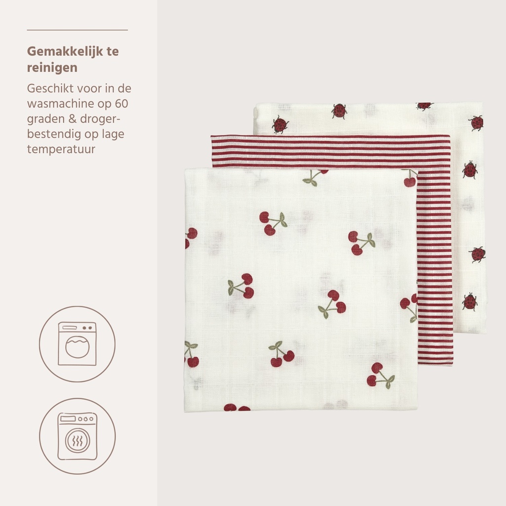 Meyco | Tetra Doek Girly Garden 70x70cm 3-pack