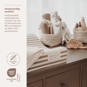 Meyco | Waskussen Fat Stripe Taupe Bruin 50x70cm