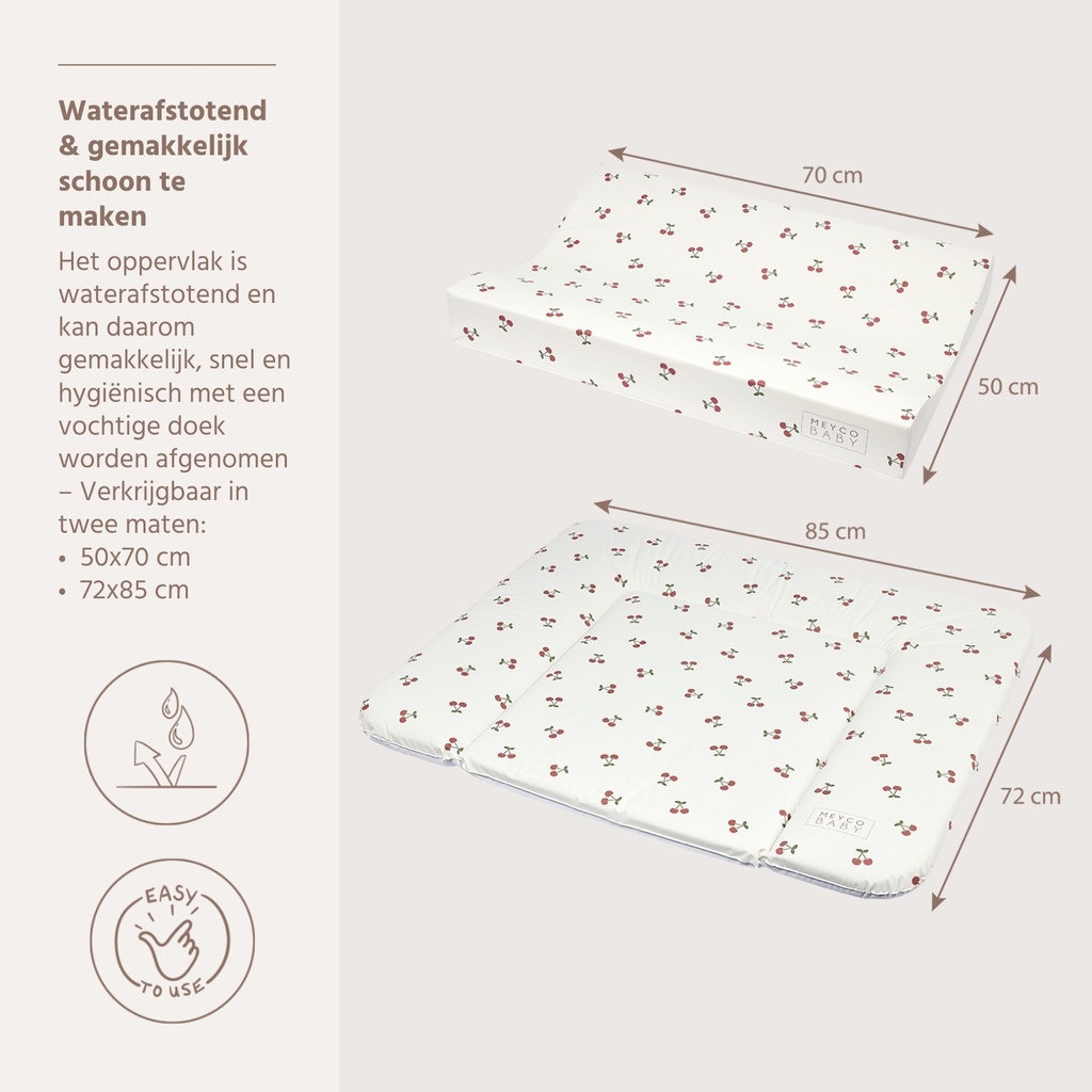 Meyco | Waskussen Cherry Natural Ecru 50x70cm