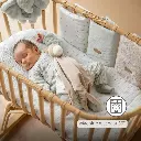 Nattou | Bed en Park Beschermer Loulou 6-pack