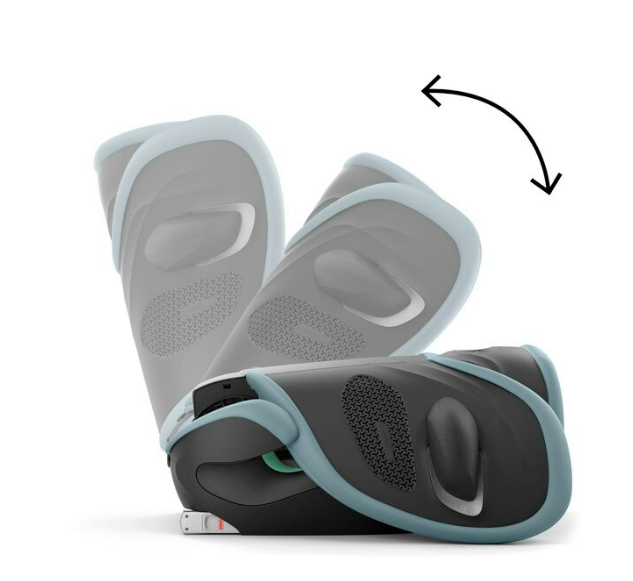 Cybex | Autostoel Solution G2 i-Fix Plus Stormy Blue Gr 2/3