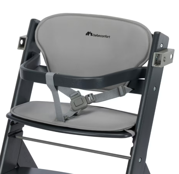 Bebeconfort | Eetstoel Timba2 met Stoelkussen Mineral Graphite