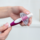 Dr.Brown's | Flessenborstel Siliconen Donker Roze