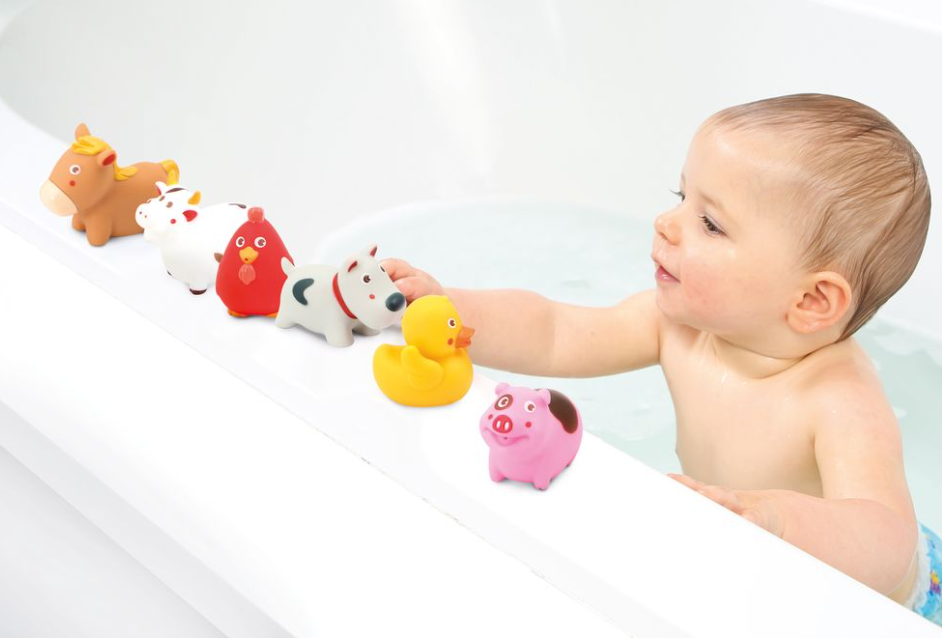 Ludi | Badspeelgoed Waterspuwers Boerderij 7-pack