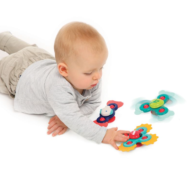 Ludi | Activiteitenspeelgoed Baby Spinner +10m 3-delig