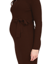 Love2Wait | Jurk Knit Brown