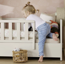 Paidi | Bed Little Snu Vloerbed Omvormbaar tot Juniorbed 70x140 Cashmere/Beige