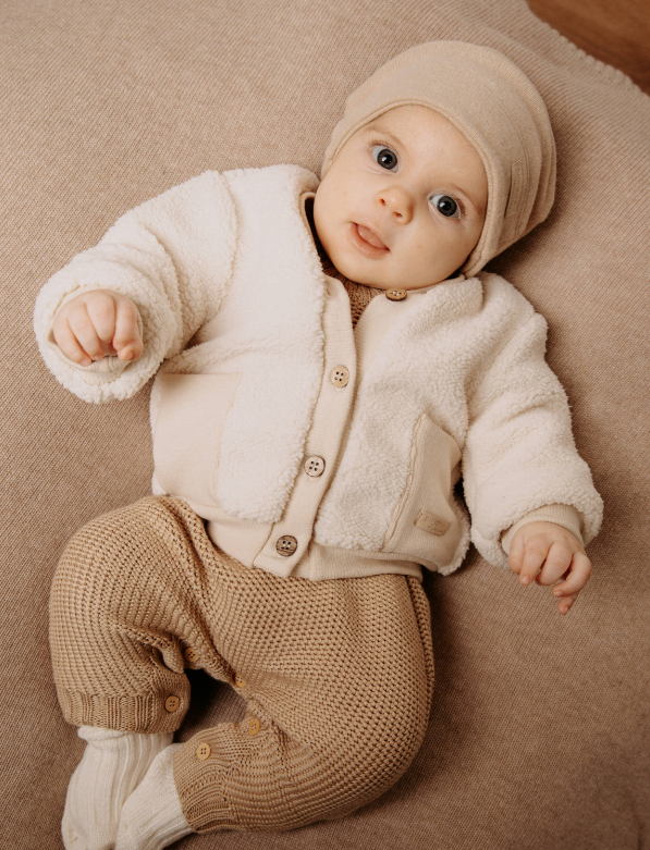 Bamboom | Vest Teddy Warm White