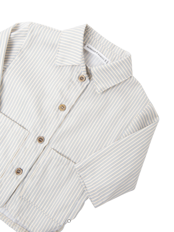 Bamboom | Hemd Stripe Blue