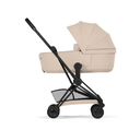 Cybex | Buggy Coya Comfort Set Frame Matt Black/Plooibare Draagmand/Zitbekleding Cozy Beige