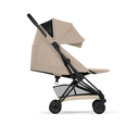 Cybex | Buggy Coya Comfort Set Frame Matt Black/Plooibare Draagmand/Zitbekleding Cozy Beige