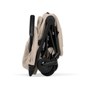 Cybex | Buggy Coya Comfort Set Frame Matt Black/Plooibare Draagmand/Zitbekleding Cozy Beige