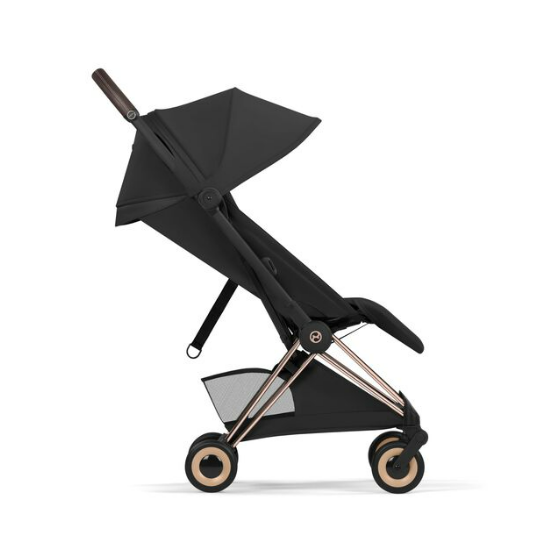 Cybex | Buggy Coya Style Rosegold Sepia Black/Black  New