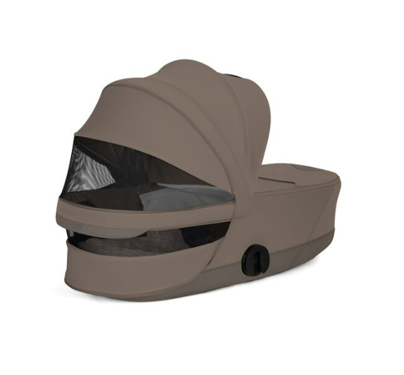 Cybex | Draagmand Mios/Coya Style Foldable Carry Cot Coconut Brown/Dark Brown  New