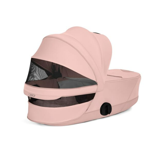 Cybex | Draagmand Mios/Coya Style Foldable Carry Cot Peach Pink/Light Pink New