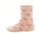 Ewers | Kousen Hartjes/Eenhoorn Ecru/Roze 2-pack