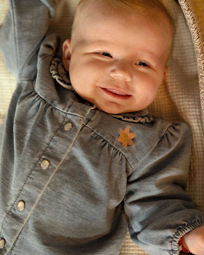 Bess | Blouse Girls Anja Denim Blue