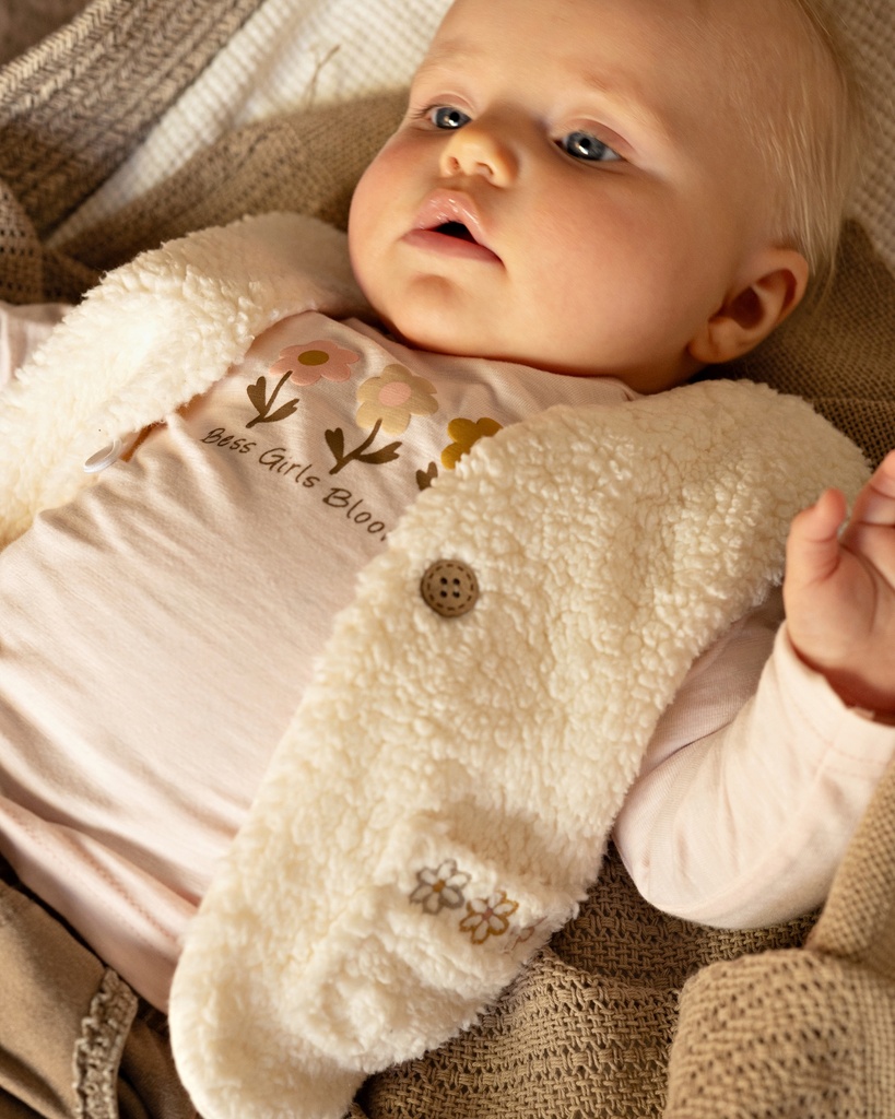 Bess | Gilet Girls Off White