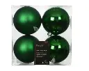 Kaemingk | Kerstbal Polystyreen Mix Jolly Groen Ø10cm 4-pack