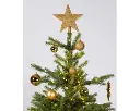 Kaemingk | Hangfiguur Decoratiepakket Licht Goud Piek/Kerstballen/Pegels 33-delig