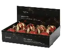 Kaemingk | Kerstbal Kunstof Shiny Glitter Assortiment Rood/Goud Ø10cm