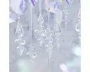 Kaemingk | Hangfiguur Glas Ornament Transparant Iris Finish Assortiment Ø4x18cm