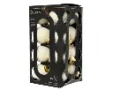 Kaemingk | Kerstbal Glas Mix Wolwit Ø3,5cm 16-pack