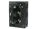 Kaemingk | Kerstbal Glas Mix Dennengroen Ø8cm 6-pack