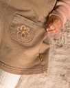 Bess | Jurk Girls Annelot Coffee Brown