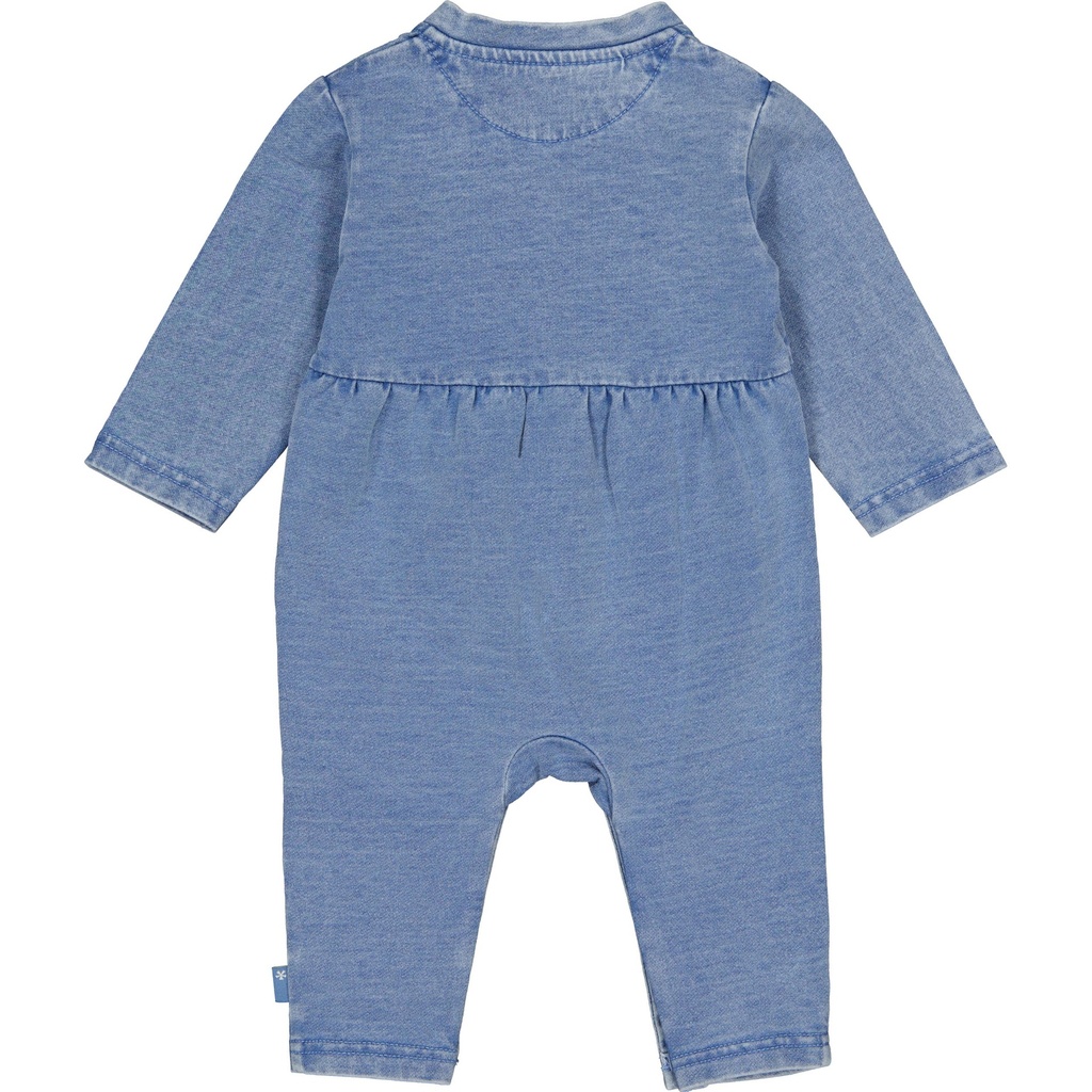 Bess | Kruippak Girls Amelie Longsleeve Denim Blue
