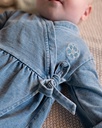 Bess | Kruippak Girls Amelie Longsleeve Denim Blue