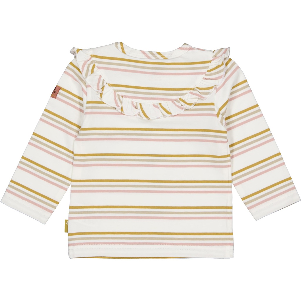 Bess | T-shirt Girls Adela Longsleeve Stripes Pink