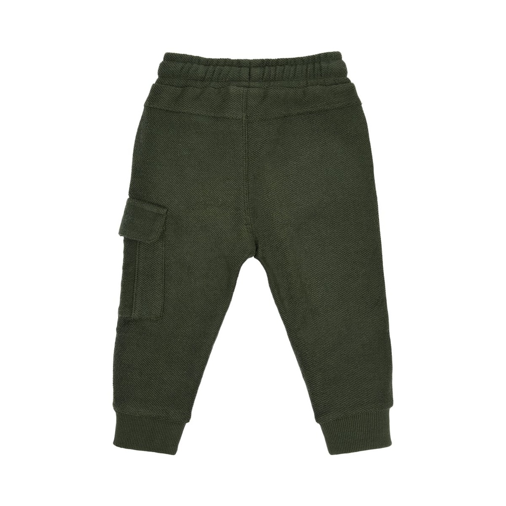 Little Dutch | Broek Boys Safari Friends Deep Olive