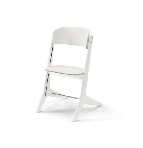Cybex | Eetstoel Lemo Platinum White Wood/White