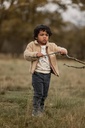 Little Dutch | Broek Boys Safari Friends Denim Grey