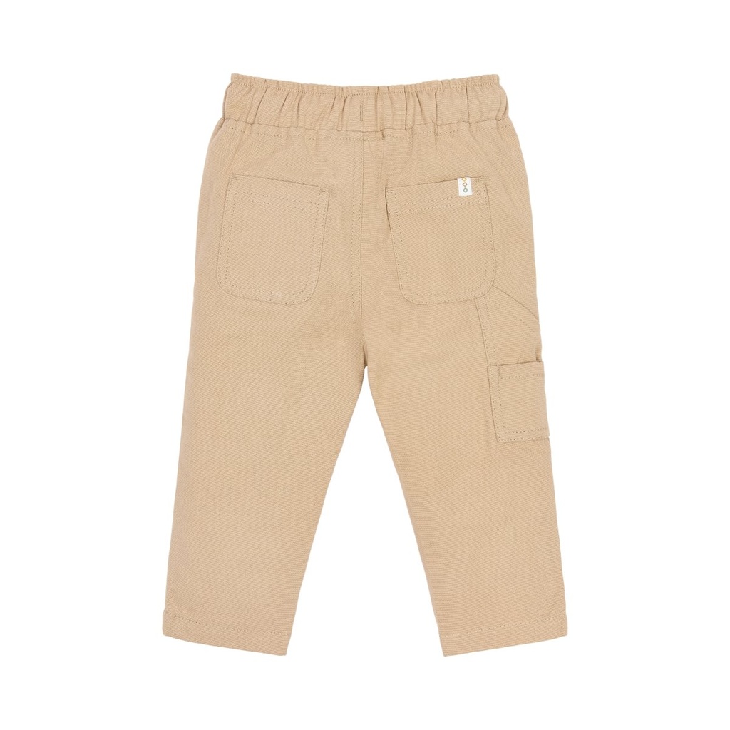 Little Dutch | Broek Boys Safari Friends Warm  Taupe