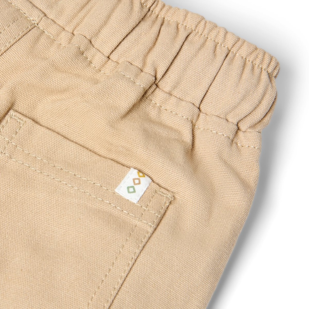 Little Dutch | Broek Boys Safari Friends Warm  Taupe