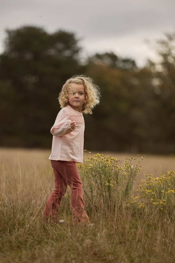 Little Dutch | Broek Girls Safari Friends Deep Berry