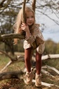 Little Dutch | Broekkous Girls Safari Friends Roze 2-pack