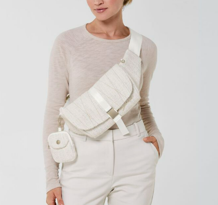 Cybex | Heuptas Belt Bag Bouclé Cream White