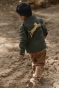 Little Dutch | Hemd Boys Safari Friends Deep Olive